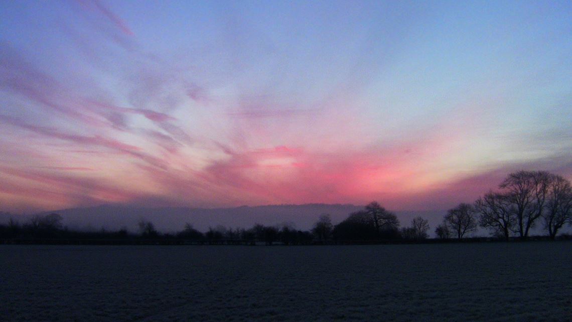 Sunrise over the Bristol Avon
