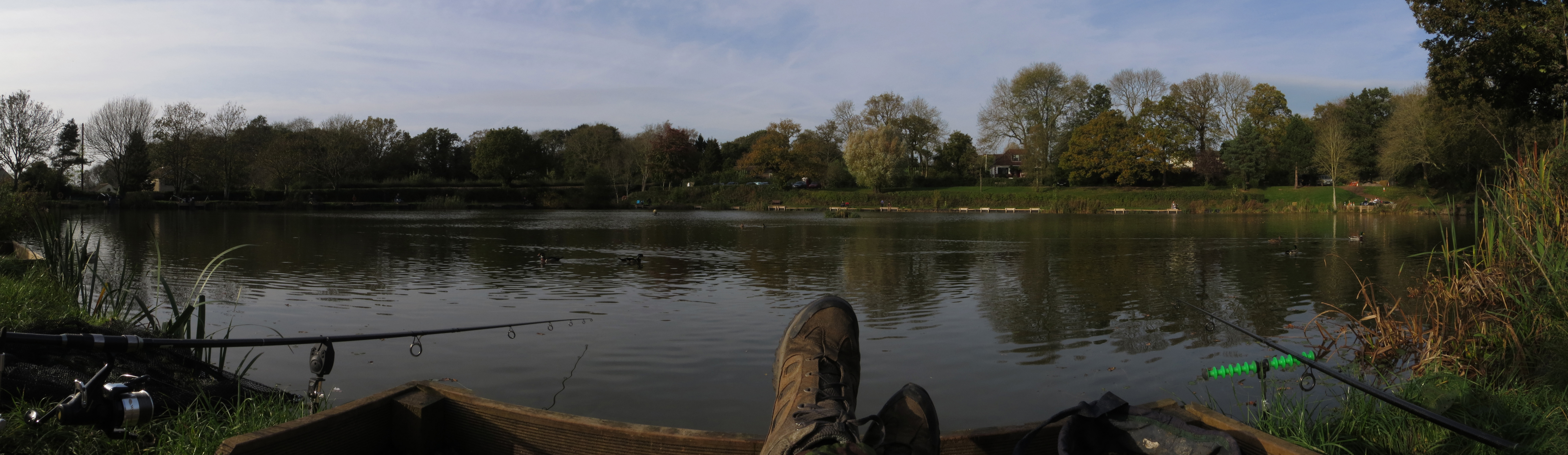 My swim at Bitterwell Lake