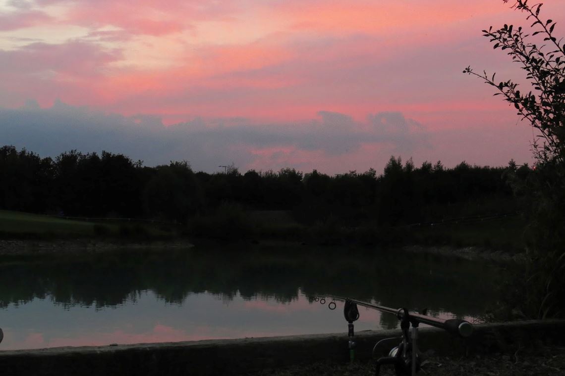 Sunset at Bagwood Lake