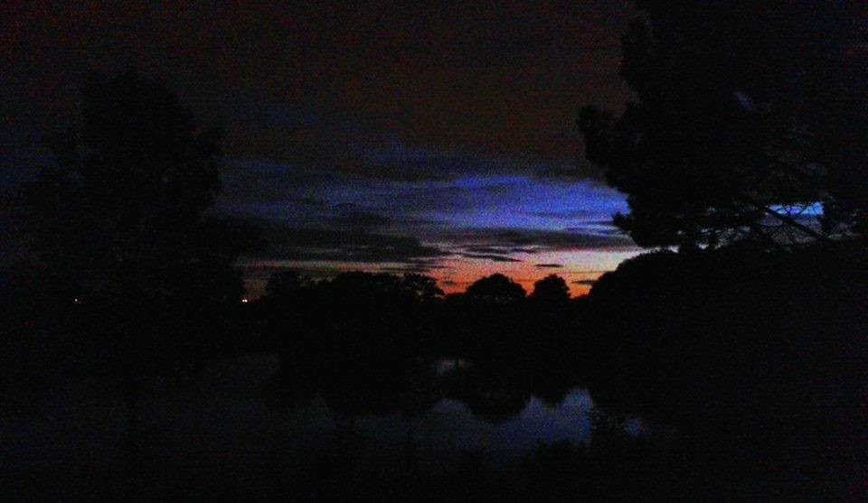 Bitterwell Lake September sunset