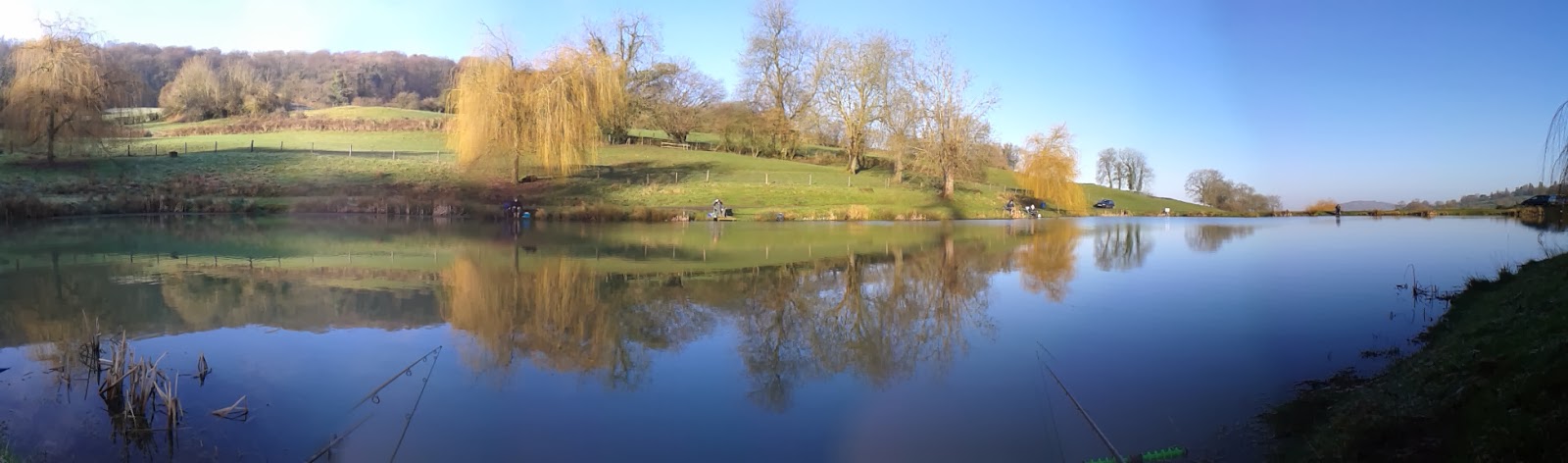 Harescombe Fishery Panorama