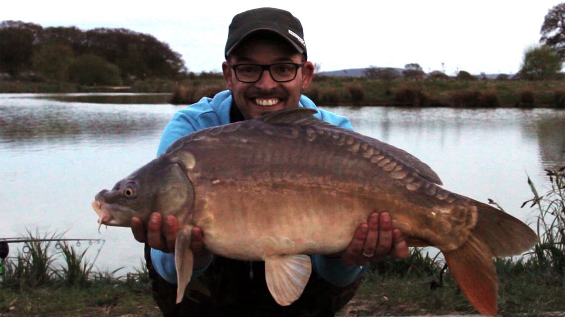 3rd Mirror Carp from Little Hayes at Todber Manor
