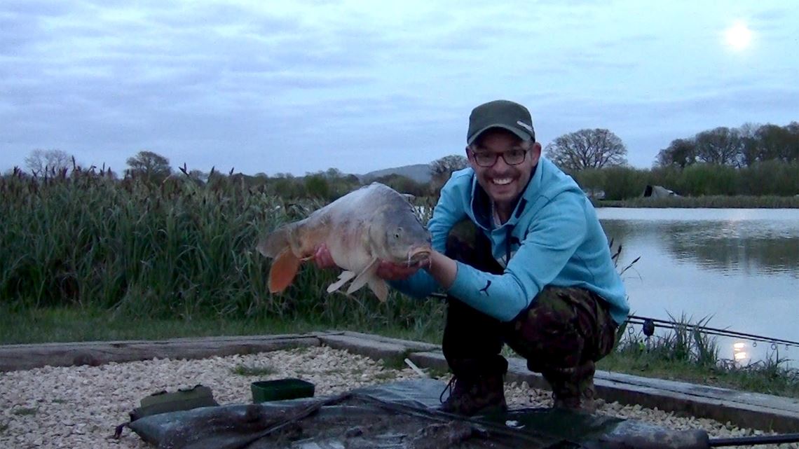 3rd Mirror Carp from Little Hayes at Todber Manor (profile)