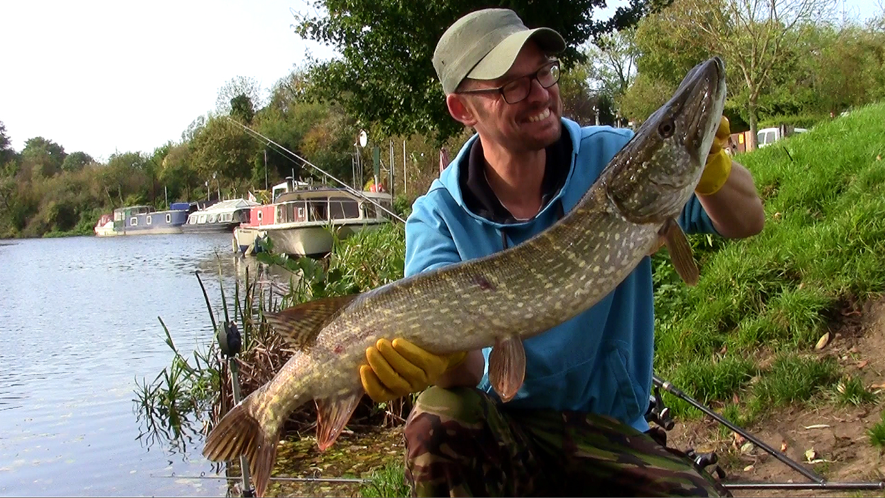 An Autumn Pike from the Bristol Avon