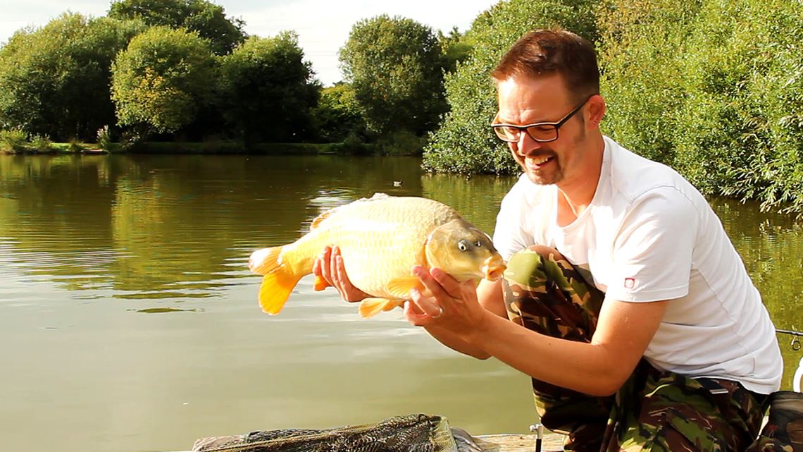 Ghosty Common Carp caught at Follyfoot Fishery